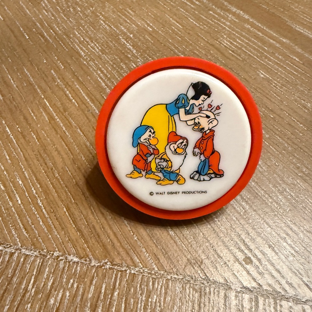Working Vintage Walt Disney Night Light Snow White & 7 Dwarfs -General Electric